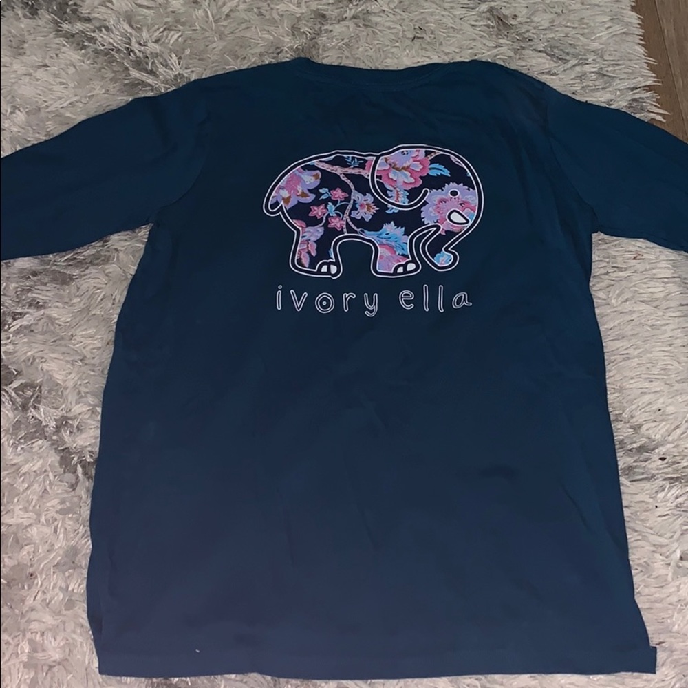 ivory ella long sleeve tee